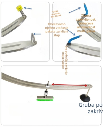 9P1E blatobran automobila klizna šipka blatobran kotač obrva popravak poluga poluga jama radnik na limu bez boje