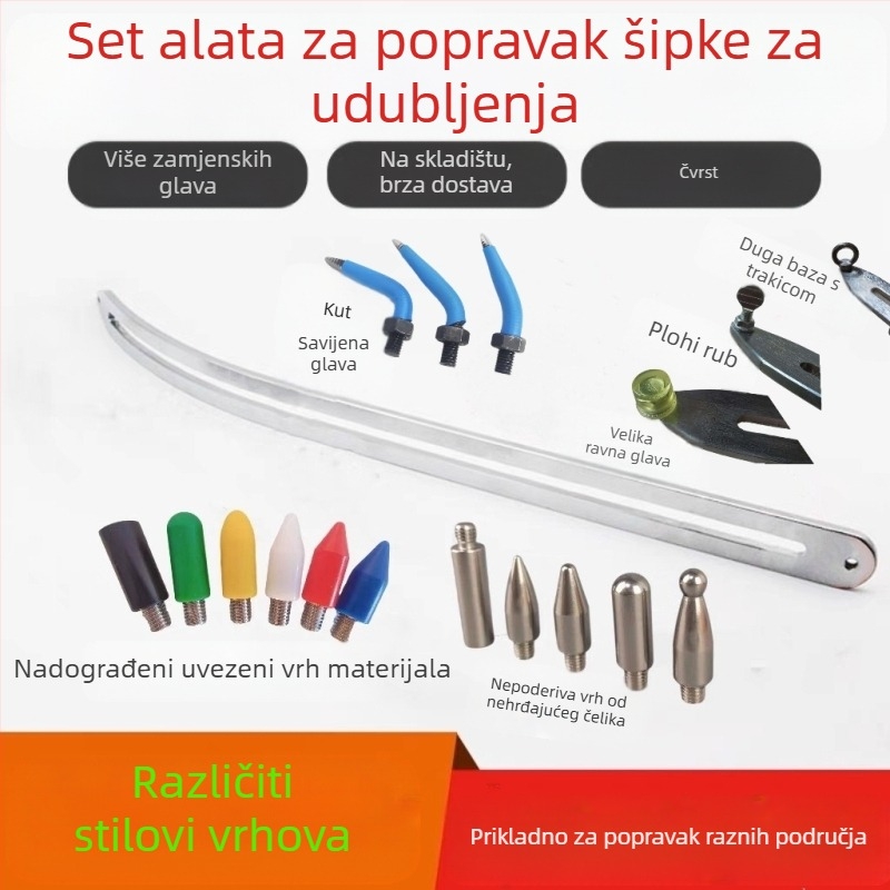 9P1E blatobran automobila klizna šipka blatobran kotač obrva popravak poluga poluga jama radnik na limu bez boje