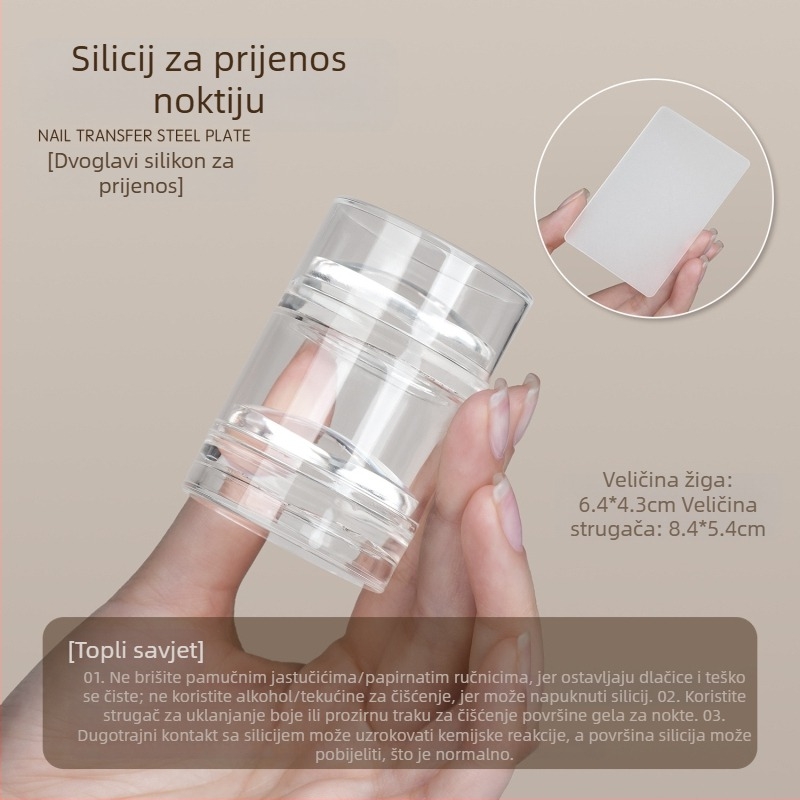 Gaoy Goya kalup za nokte s uzorkom leptira i cvijeta, silikonski pečat, Guofeng transfer alat