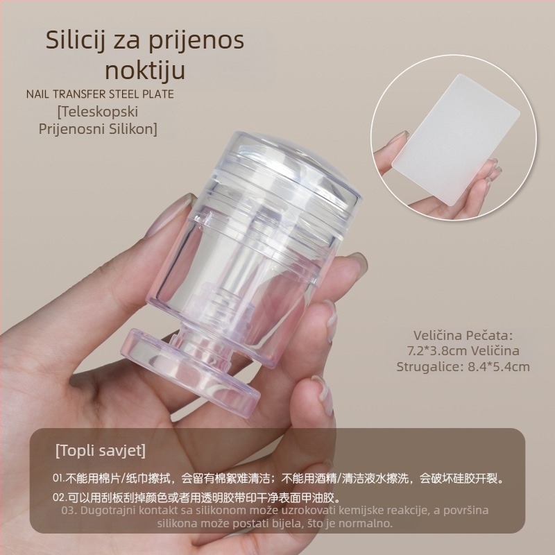 Gaoy Goya kalup za nokte s uzorkom leptira i cvijeta, silikonski pečat, Guofeng transfer alat