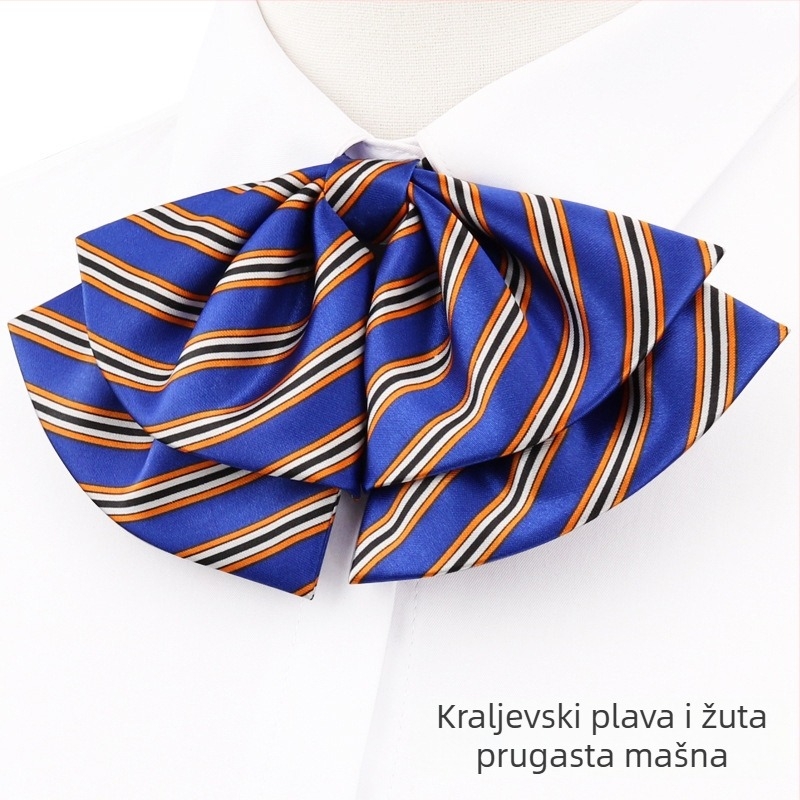 Profesionalna ovratnica s cvjetnim ovratnikom, stjuardesa, poslovna studentska radna odjeća, uniforma, košulja za žene, vezanje bez mašne