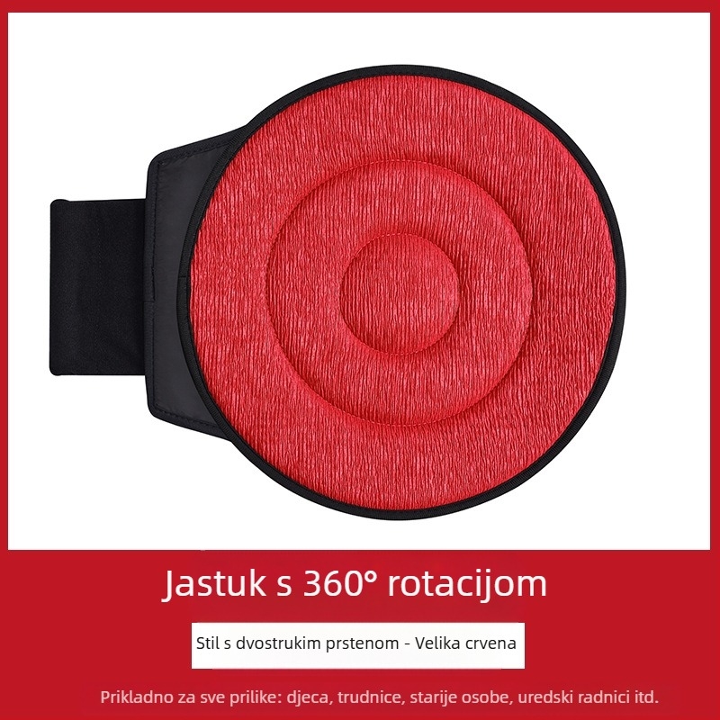 Prekogranična veleprodaja 360-stupanjskog rotirajućeg jastuka za autosjedalicu za starije osobe i trudnice, univerzalni višenamjenski mobilni jastuk za autosjedalicu za četiri godišnja doba