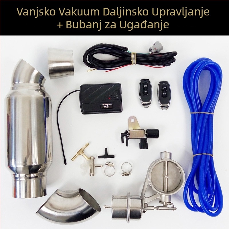 Daljinski upravljač ventila Varijabilni prekidač sustava ispušnih ventila Modificirana ispušna cijev automobila Kontroler zvuka sportskog automobila Vakuumski ventil