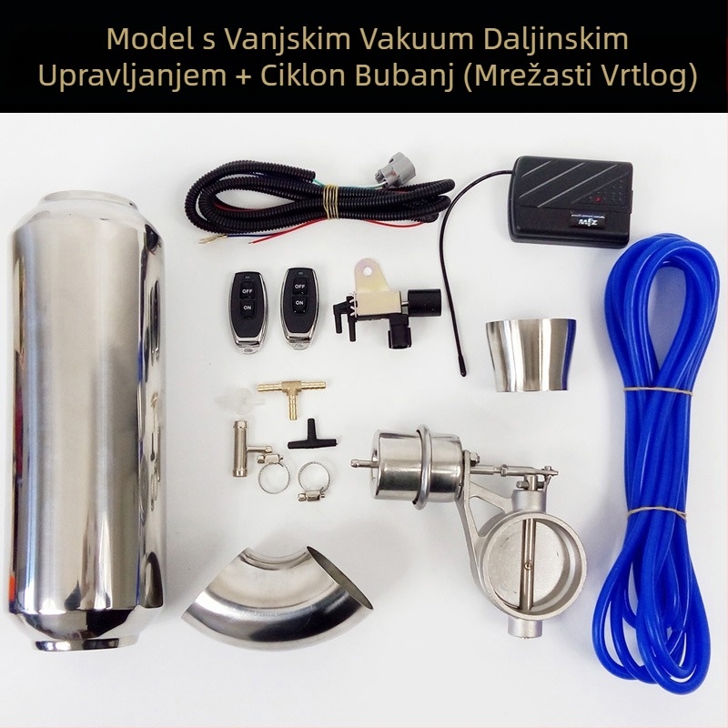 Daljinski upravljač ventila Varijabilni prekidač sustava ispušnih ventila Modificirana ispušna cijev automobila Kontroler zvuka sportskog automobila Vakuumski ventil