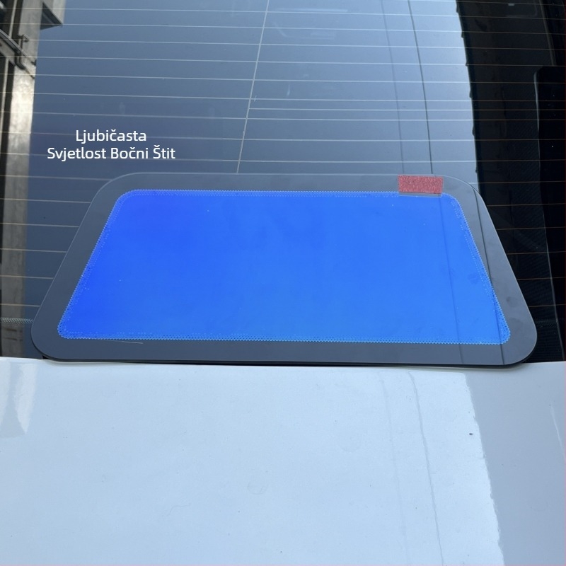 Popularna šarena solarna folija za prednju izolaciju, ljubičasta, svijetloplava, čarobnica, ruža, duh, folija za automobilske prozore, visoka izolacija i visoka rezolucija