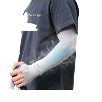 Muški rukavi za zaštitu od sunca, ledeni, ljetni, široki, za veće veličine, UV zaštita, ledeni svileni rukavi, za vanjsku vožnju i biciklizam