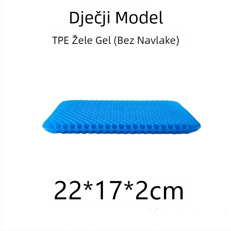 Veleprodaja ljetnih ledenih jastučića, japanskog saćastog gel jastuka, uredskog, dugosjedećeg silikonskog jastučića za stražnjicu, auto hladnog jastuka za sjedalo
