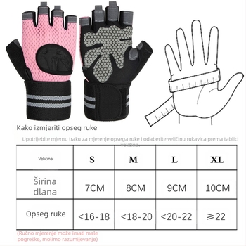 Rukavice za biciklizam u SAD-u za sportove na otvorenom, rukavice za jogu, fitness oprema, trening s utezima, željezne rukavice za fitness