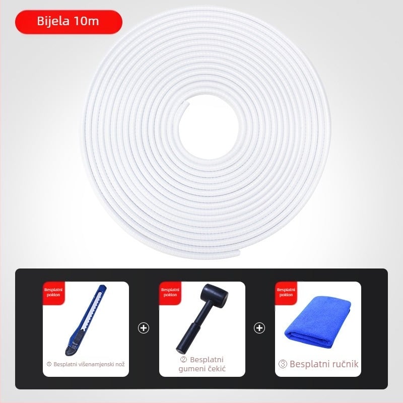 Traka za zaštitu od sudara na automobilskim vratima, univerzalna zaštitna traka za rubove vrata, neljepljiva traka za otvaranje vrata, zaštita od ogrebotina, ukrasni pribor