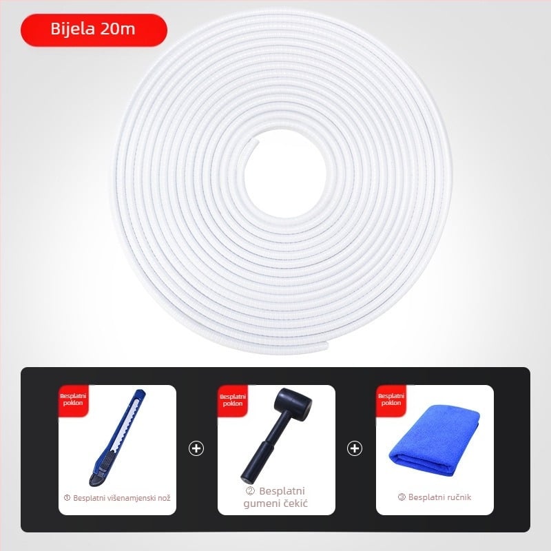 Traka za zaštitu od sudara na automobilskim vratima, univerzalna zaštitna traka za rubove vrata, neljepljiva traka za otvaranje vrata, zaštita od ogrebotina, ukrasni pribor