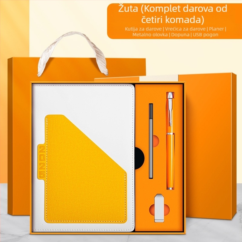 Raspored za 2025., ovaj džepni dnevni plan na jednoj stranici, ovaj poslovni notes, bilježnica, prilagođeni logotip za ispis