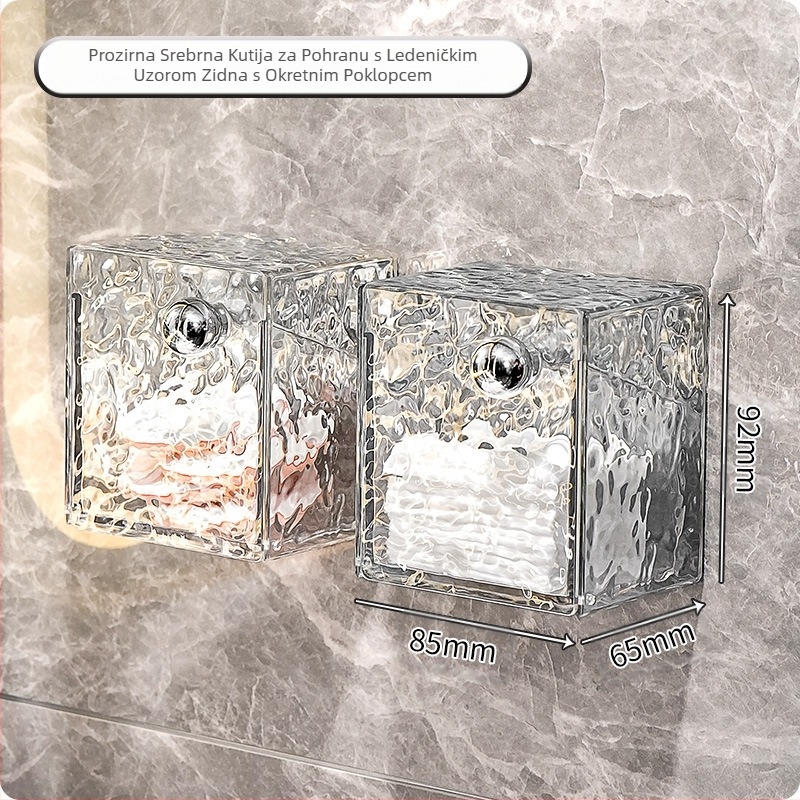 Stalak za četkicu za zube za WC, pastu za zube, češalj za kupaonicu, zidni stalak za umivaonik za WC, brijač, spremljen