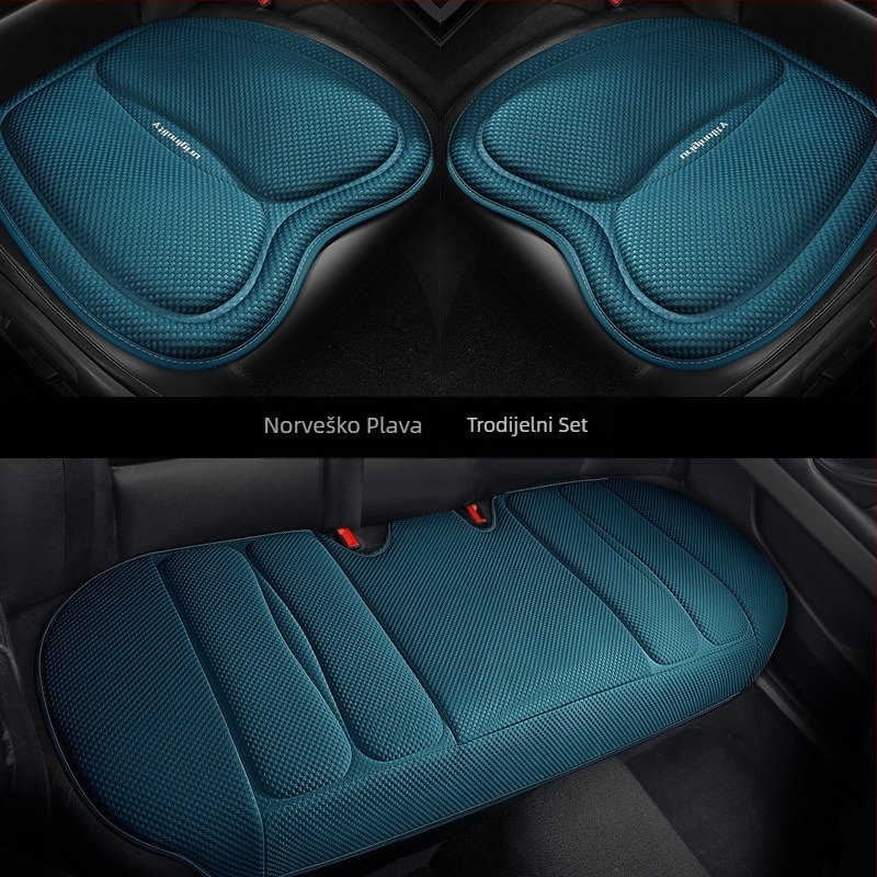 Ljetni svemirski sloj za automobilski jastuk, ventilirani i prozračni, hladni set od tri dijela, kreativni ukras za automobil, pribor za automobile