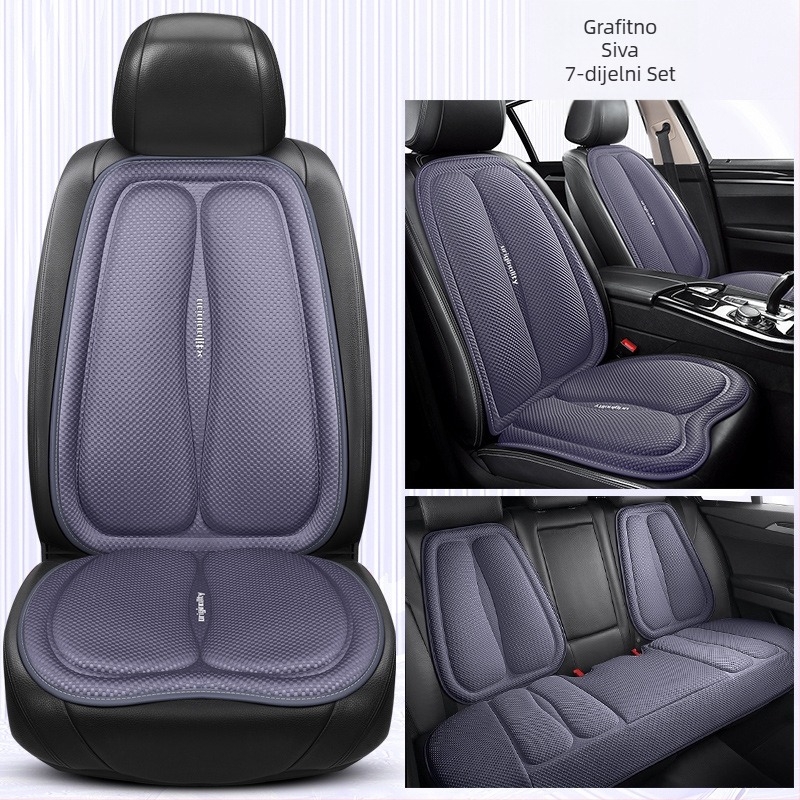 Ljetni svemirski sloj za automobilski jastuk, ventilirani i prozračni, hladni set od tri dijela, kreativni ukras za automobil, pribor za automobile