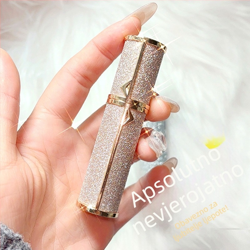 Prijenosna mini bočica parfema vrhunske klase, bočica parfema za ponovno punjenje, mala prazna bočica s punjenjem odozdo, bočica s raspršivačem s automatskim pumpanjem na zalihi