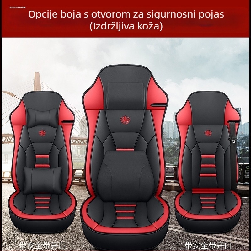 Dongfeng Novi Tianlong VL Teški kamion KL Flagship KX Tianjin Zhongka Posebna navlaka za sjedalo kamiona s četiri godišnja doba, sveobuhvatna kožna navlaka