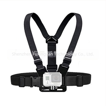 GoPro 12/11/10 set: prsni pojas za kameru, 360° držač za telefon, naramenica