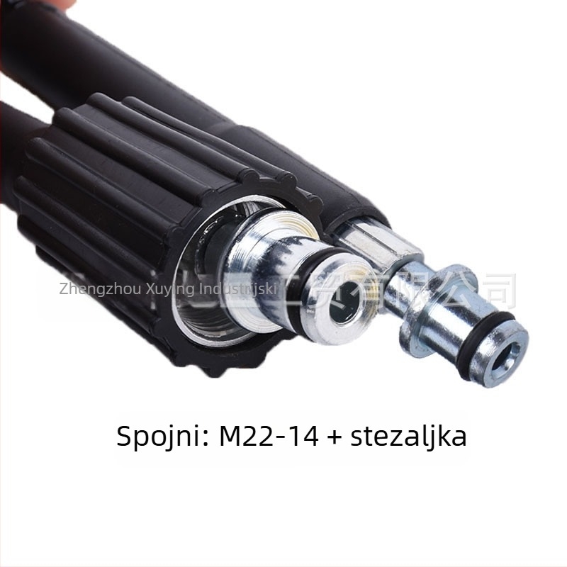 Xuying M22-14 visokotlačni vod za pranje automobila s kopčom, teflon, kućni vodovod za visok tlak, podrijetlo Henan
