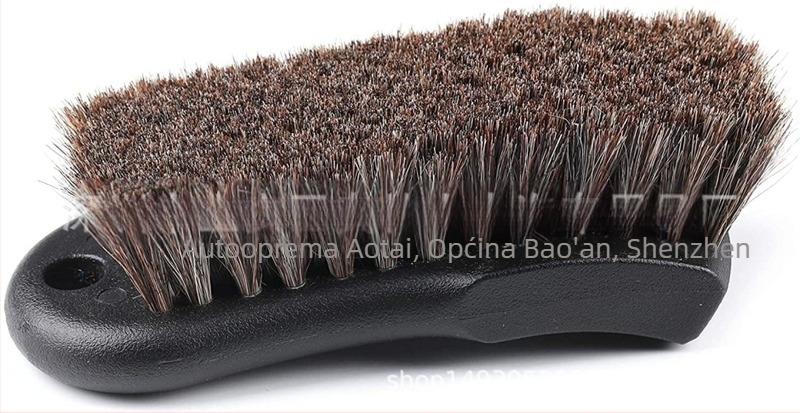 Četka za čišćenje unutrašnjosti automobila – konjske dlake, materijal PP, tip: četka za čišćenje, model: Horse hair brush