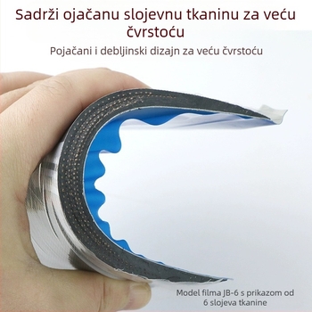 Nine Books gumeni film za popravak guma – devetodijelni set za hladni popravak, namijenjen autobusima i kamionima