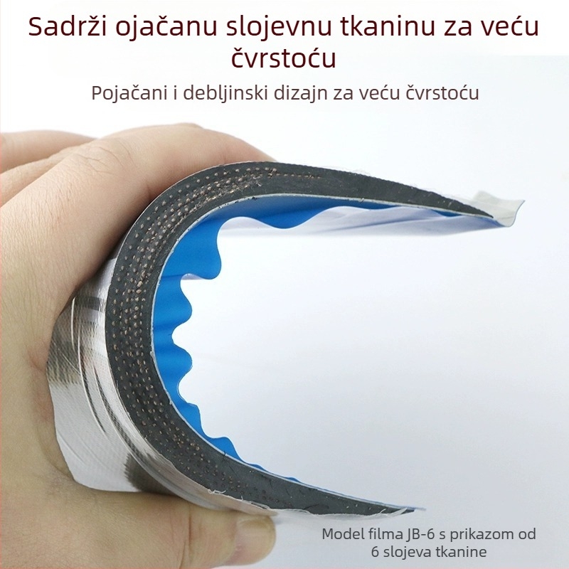 Nine Books gumeni film za popravak guma – devetodijelni set za hladni popravak, namijenjen autobusima i kamionima