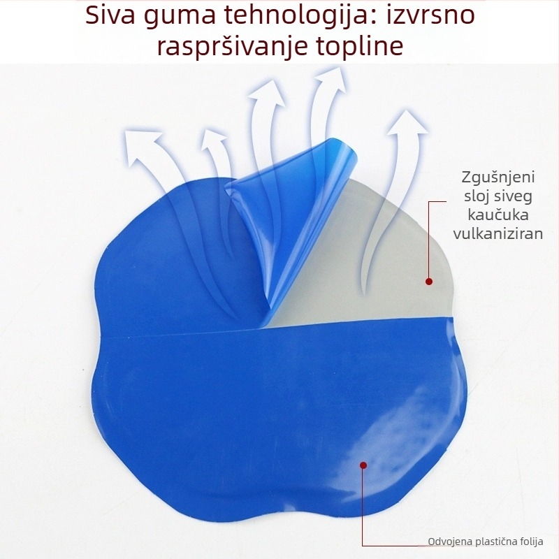 Nine Books gumeni film za popravak guma – devetodijelni set za hladni popravak, namijenjen autobusima i kamionima