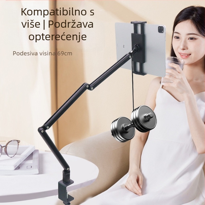 Sklopiva stolna podrška za tablet, kompatibilna s iPadom, 0,75 kg, OEM spreman