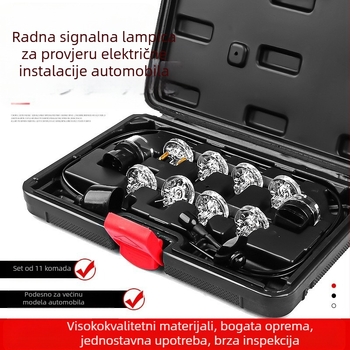 Auto EFI testna lampica za ispitivanje ubrizgivača goriva — set alata za testiranje ubrizgivača, auto popravak; Brand Musen Tang; Podrijetlo Zhejiang; Težina 0.43 kg