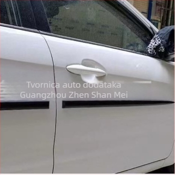 ZSM Automobilske zaštitne trake za rub vrata – protiv sudara, zaštita od ogrebotina, set od 4 komada, mogućnost prilagođavanja