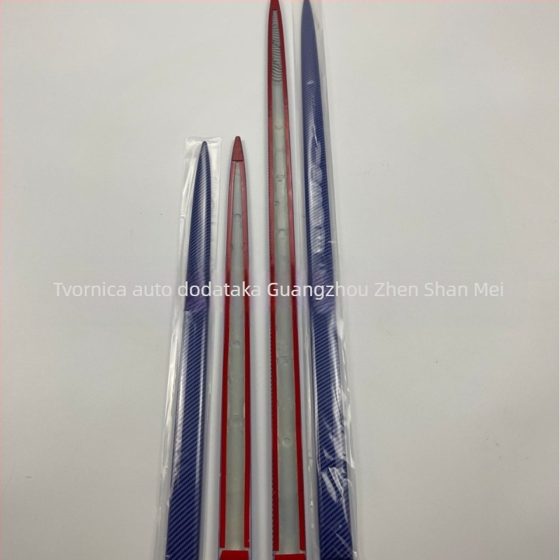 ZSM Automobilske zaštitne trake za rub vrata – protiv sudara, zaštita od ogrebotina, set od 4 komada, mogućnost prilagođavanja