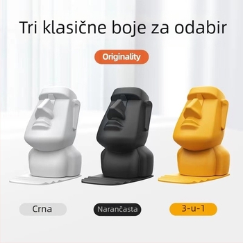 Stalak za stolno korištenje za telefon s kutijom za novac i držačem za naočale, plastični univerzalni dodatak, mogućnost prilagodbe i privatne marke