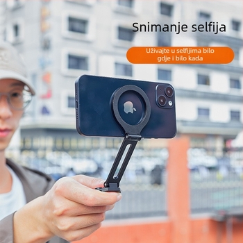 Stolni držač za telefon s MagSafe, prijenosni sklopivi aluminijski stativ, univerzalni dizajn