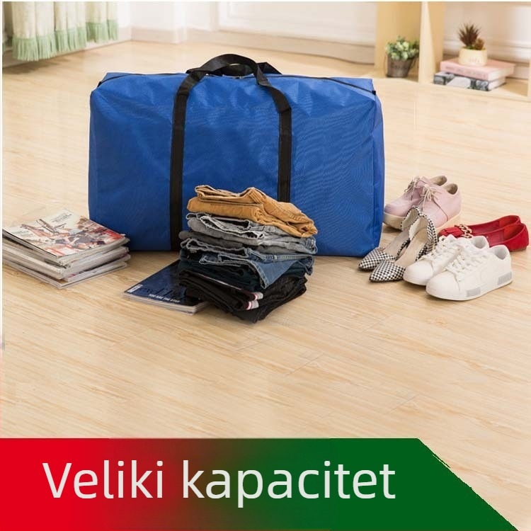 Torba za pohranu od Oxford platna, kapacitet 56–75 L, unisex, prozračna, vodootporna, otporna na habanje, jednobojna, marka Boren, pogodna za rekreacijska putovanja