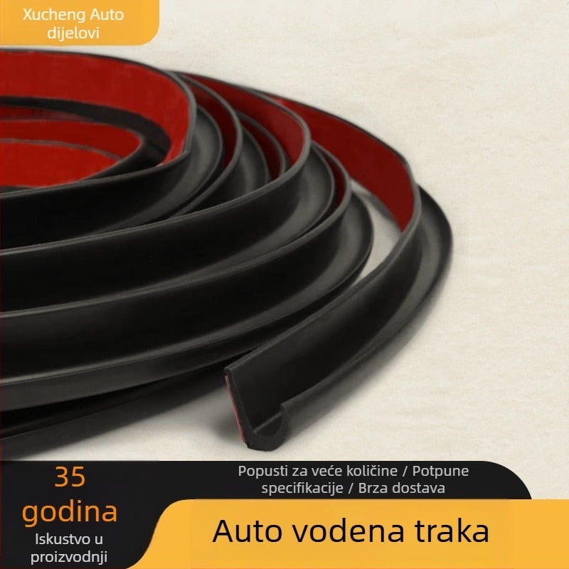 TPE vodilna traka za vodu za automobile/RV – universalni model XC-1548A, otporan na kidanje, elastičan, brtveni anti-age pojas