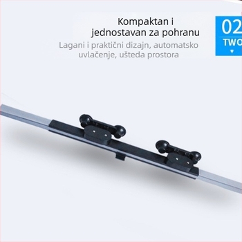 Automobilska sjenila za prednje staklo, automatski izvučena, debeli neprozirni tip, lamelni nosač (Materijali: usisna čaša + aluminijska folija; Kompatibilno sa svim modelima automobila)