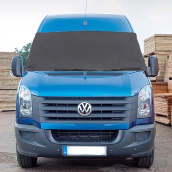 RV pokriće za vjetrobran s najlonskim materijalom i PVC premazom, karirani uzorak, ugrađeni sustav montaže, mogućnost tiskanja logotipa