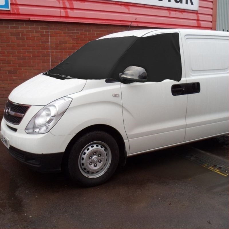 RV pokriće za vjetrobran s najlonskim materijalom i PVC premazom, karirani uzorak, ugrađeni sustav montaže, mogućnost tiskanja logotipa