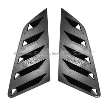 Zadnje bočne lamela AR za Audi A3 2021 (8Y) hatchback - završna površina od karbonskih vlakana (Brand: AR; Kompatibilnost: 2021 Audi A3 8Y; Površina: karbonsko vlakno)