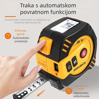 SW-TM40 Laserski mjerač udaljenosti – ručni infracrveni mjerač za drvnu industriju