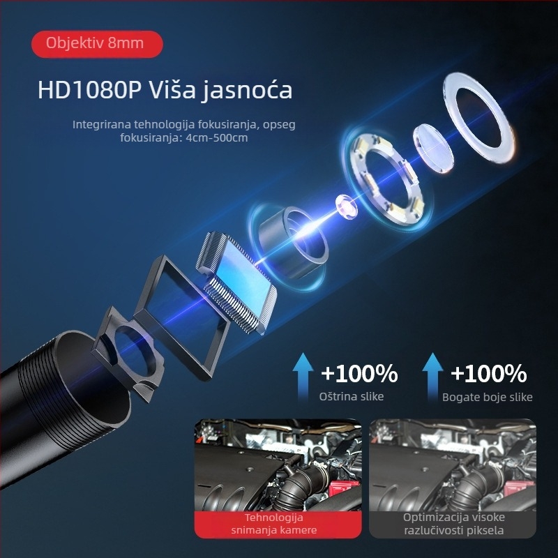 Industrijski endoskop NF-615 tvrtke Precision rat, nije uvezen