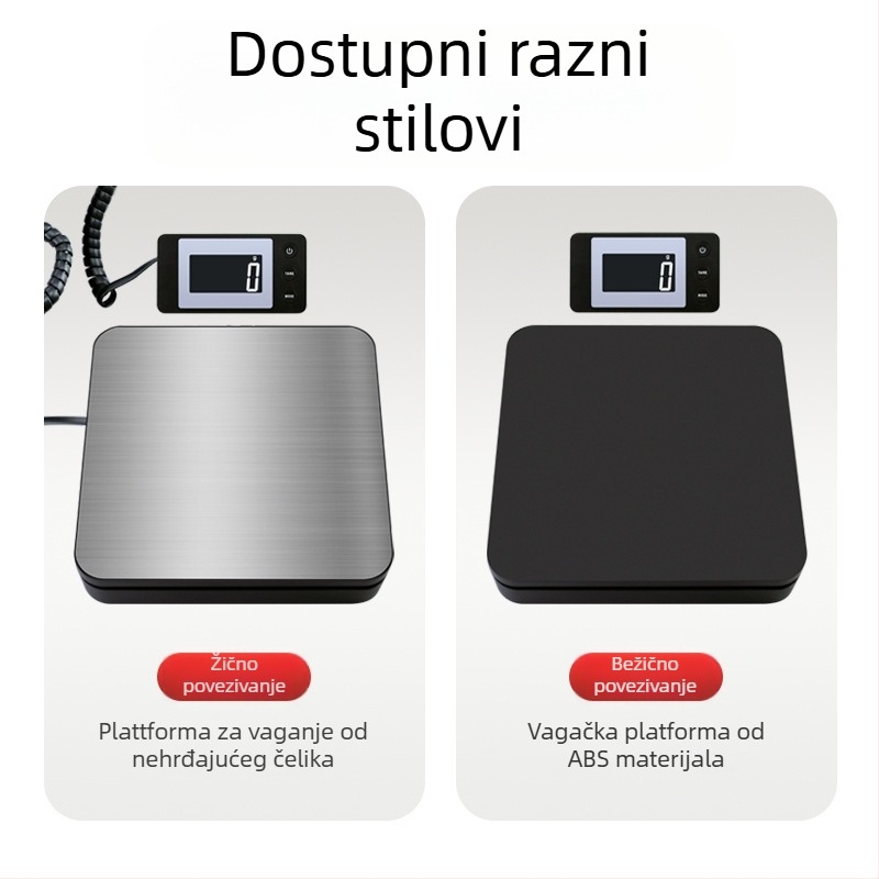 Model G03, elektronička vaga za poštu kapaciteta 50 kg, elektroničko mjerenje, napajanje 3A, podrška privatnog označavanja