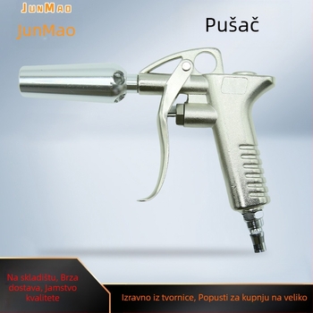 Pištolj za ispuhivanje prašine, visokotlačni, kratki mlazni nastavak, pneumatski, veliki protok
