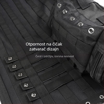 Torba za stražnji dio prtljažnika – platnena, s ručkom, za vješanje