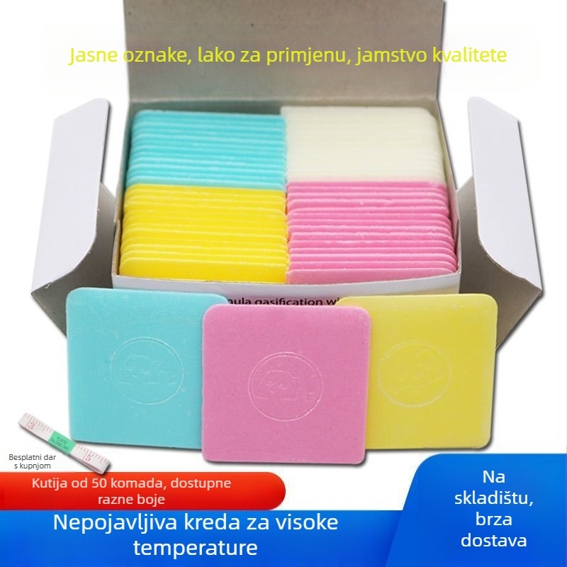Prašak za označavanje za šivanje, set od 50 komada u kutiji, prilagodljivo obrađivanje
