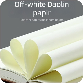 Običan kalender papir, dvostrano ljepiva površina, 70 g/m², debljina 0,09 mm, glatkoća 90