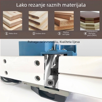 Električni planer za drvo s zamjenjivim spiralnim nožem, profiliranje i četverostrano rezanje, molibden čelik (Xin Yangcheng; alati za drvnu industriju; molibden čelik)
