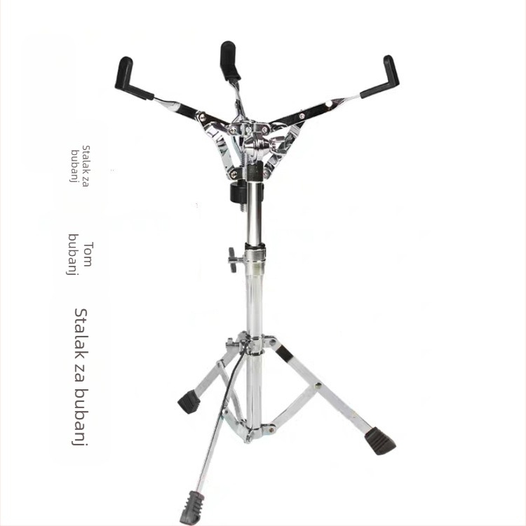 Stalak za snare bubanj, podesivi, sklopivi, čvrsta željezna konstrukcija, model 002