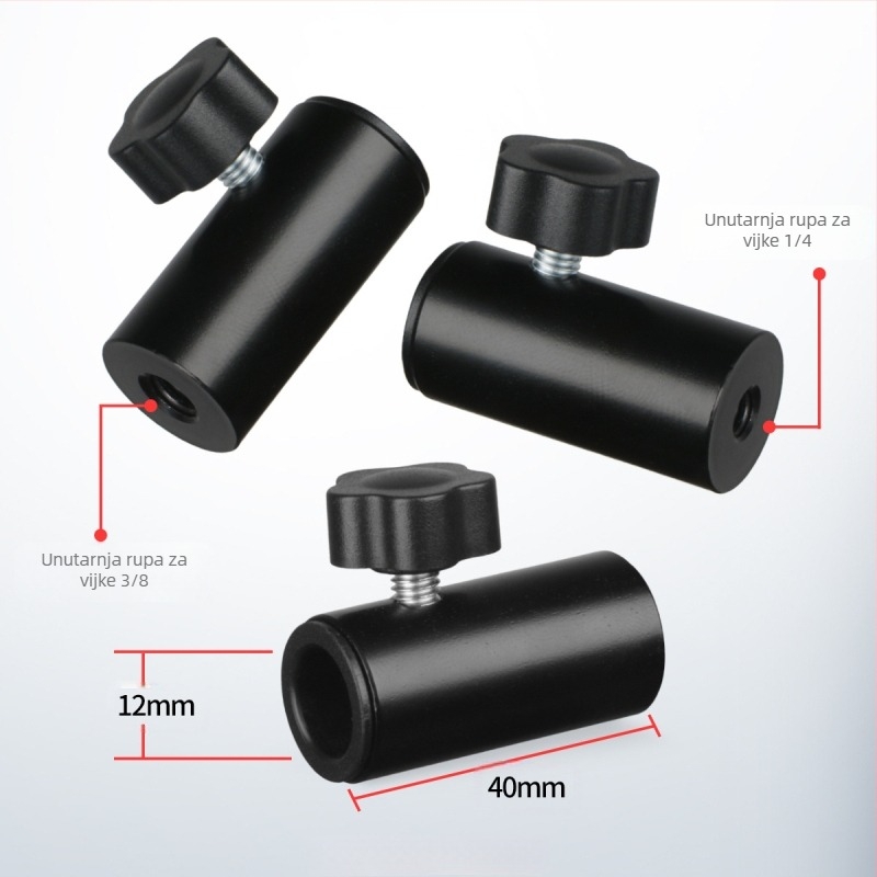 Xiangmy univerzalni držač za telefon i tablet za stativ, s 1/4" navojem i otvorom 12 mm