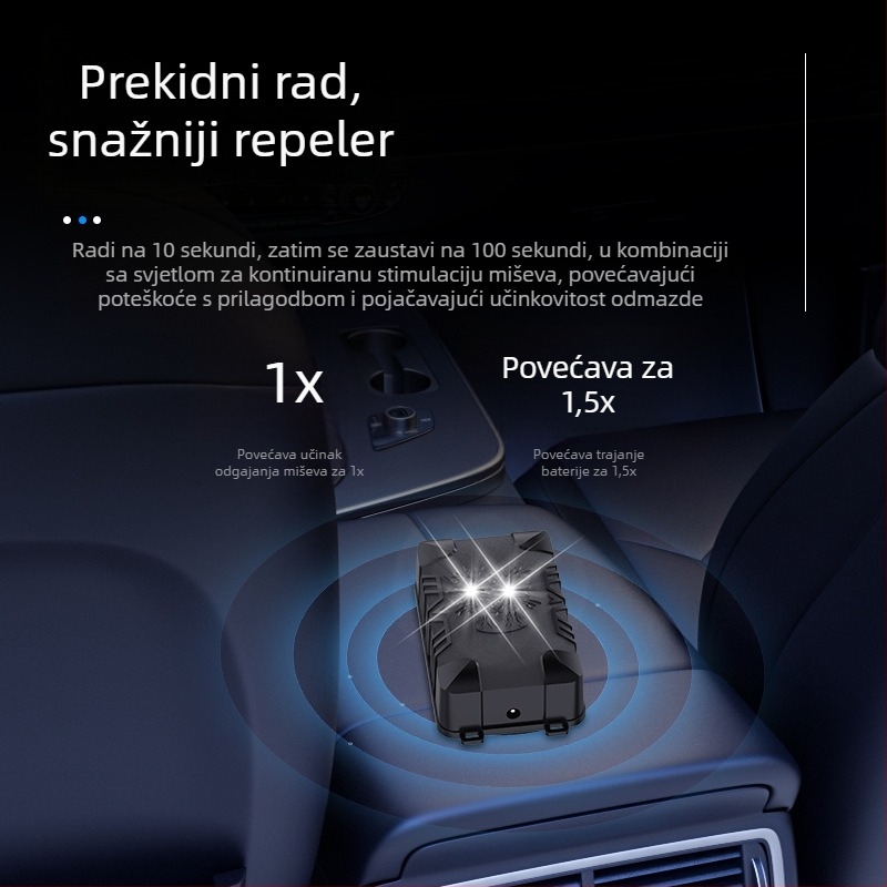 Elektronički repelent za komarce, model 818A, 220V, 50Hz, 1W, punjiv