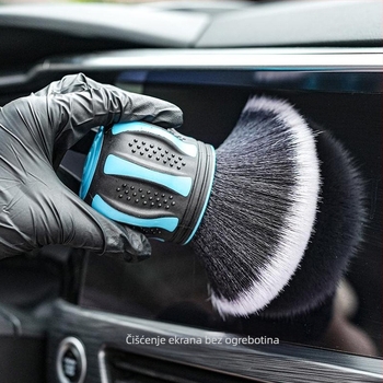 Kaixinda Četka za pranje automobila – Sferna mekana četka za čišćenje otvora ventilacije i unutarnjih detalja, Višenamjenska (Materijal: Mekano ljepilo; Marka: Kaixinda; Vrsta: Četka za pranje automobila; Prilagodba: Ne)